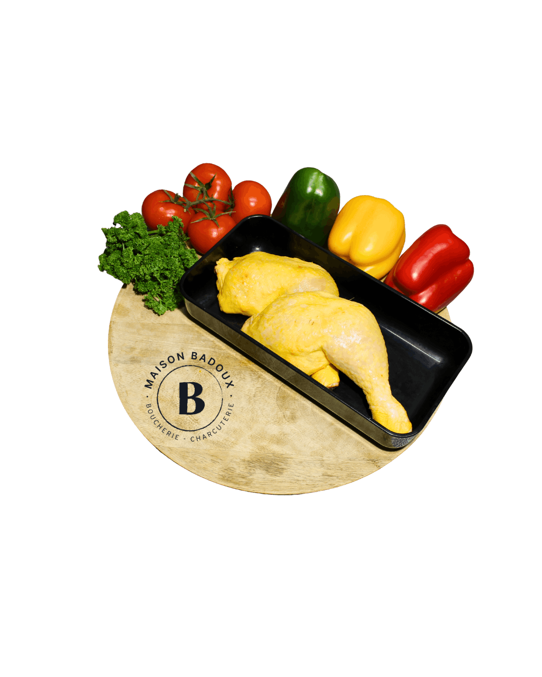 Cuisse de poulet maïs